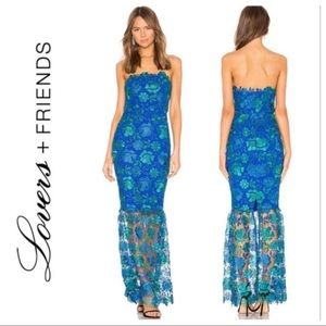 NWT! Lovers & Friends TEAGAN GOWN